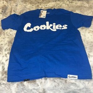 Blue Cookies T-Shirt size small